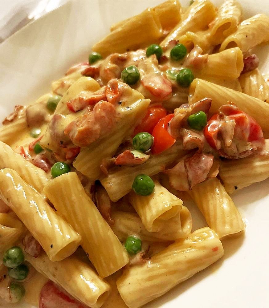 Poorly made carbonara